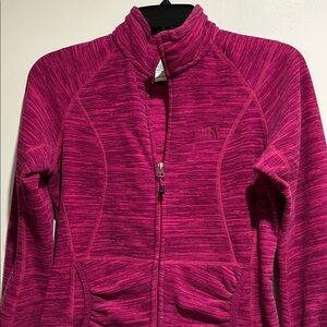 The North Face Magenta Full-Zip Jacket